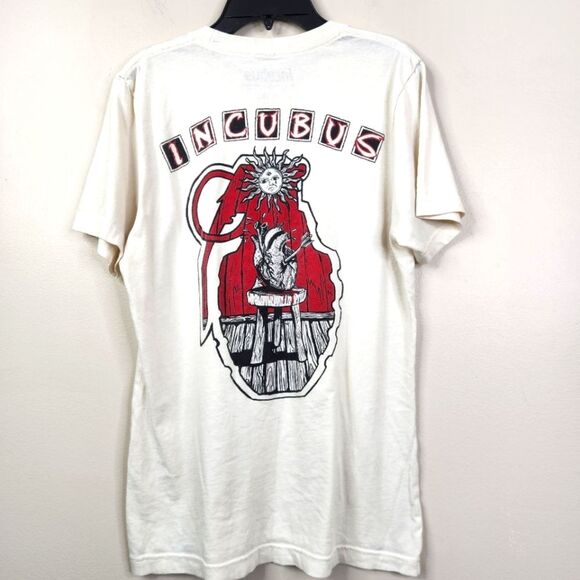 Incubus Light Grenades Double Sided Graphic Short Sleeve Tee Small - Picture 2 of 6